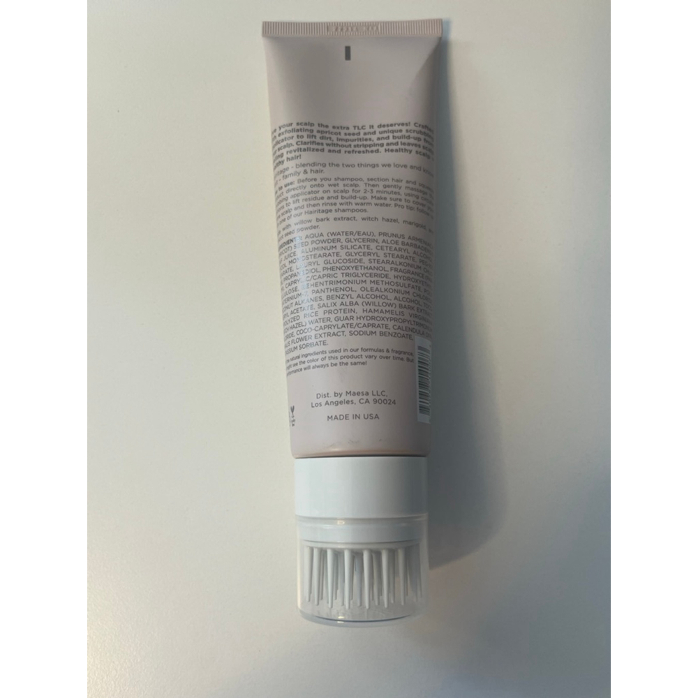 Women's Hairitage Restart Button Scalp Exfoliator 6 fl oz Beige White - Picture 4 of 7